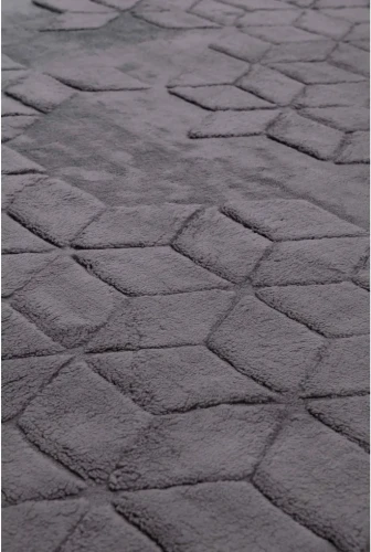 Dywan Venesia geometria 3d antracytowy - wzór 3d