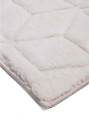 Dywan Venesia geometria 3d krem - róg