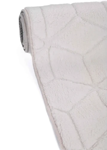 Dywan Venesia geometria 3d krem - bok