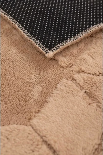 Dywan Venesia geometria 3d beż - spód