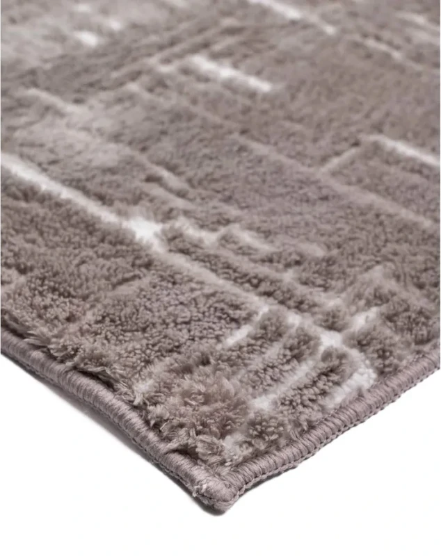 Dywan Venesia przecierka 3d szary - róg