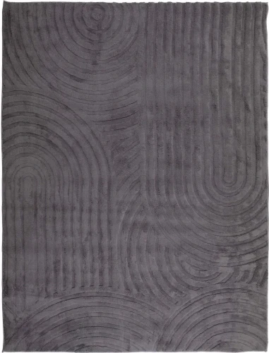 Dywan pluszowy Venesia modern 3d antracytowy