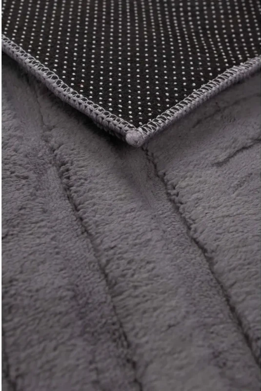 Dywan Venesia modern 3d antracytowy - spód