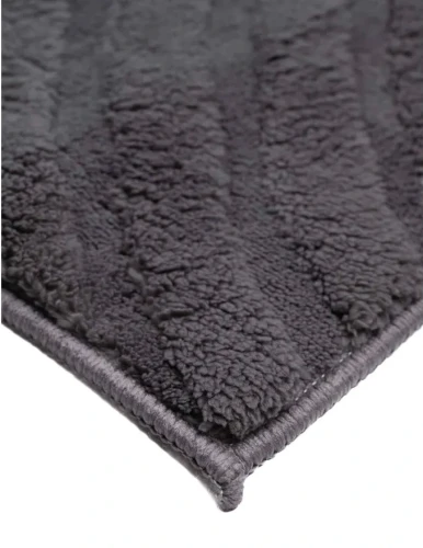 Dywan Venesia modern 3d antracytowy - róg