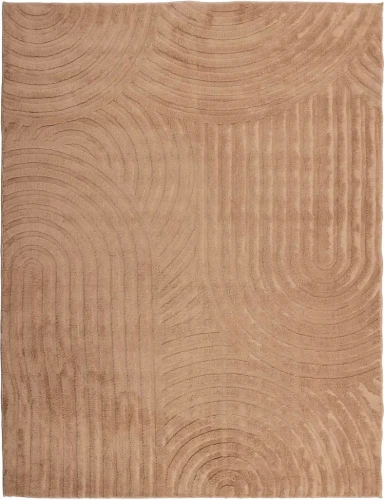 Dywan pluszowy Venesia modern 3d beżowy