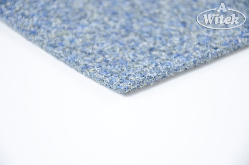 Wykładzina dywanowa obiektowa Merlin 30 niebieska - róg