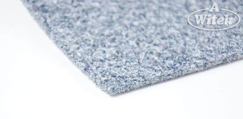 Wykładzina dywanowa obiektowa Merlin 31 niebieska - róg