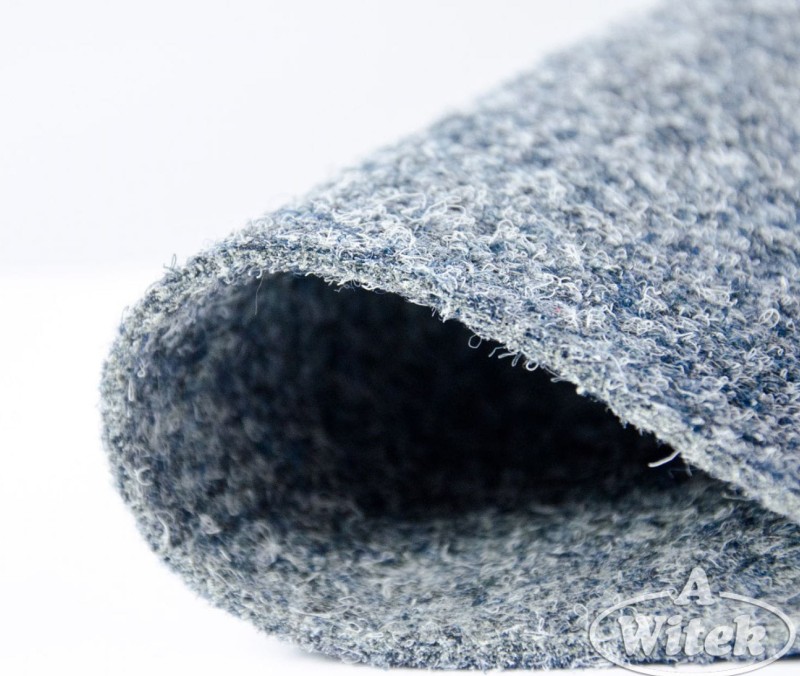 Wykładzina dywanowa obiektowa Merlin 31 niebieska - runo