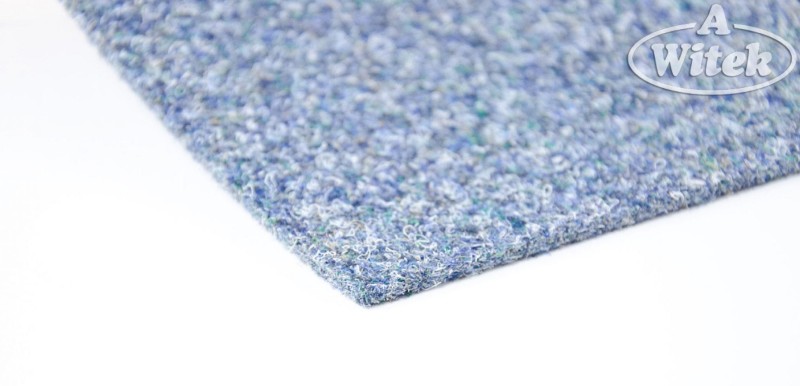 Wykładzina dywanowa obiektowa Merlin 39 niebieska - runo