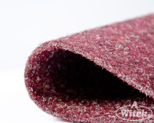 Wykładzina dywanowa obiektowa Merlin 40 bordowa - runo