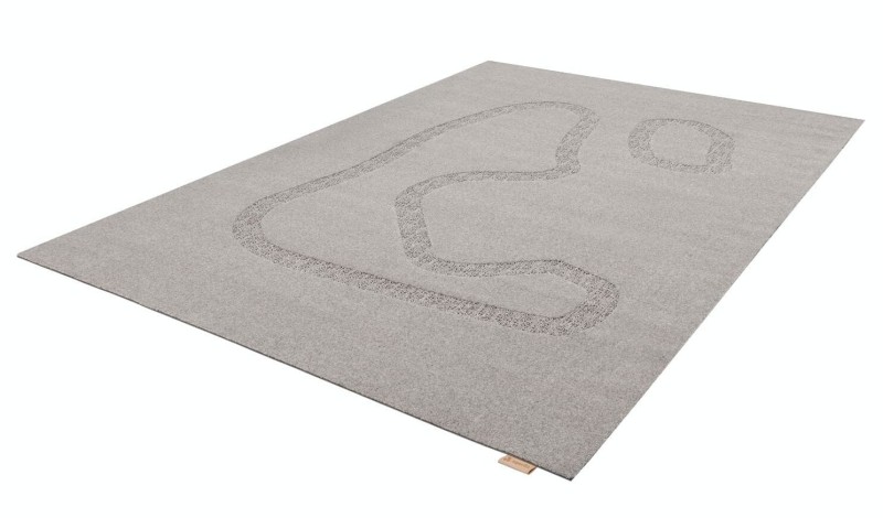 Dywan wełniany Agnella Ladnini Morphic Blooms szary dywanywitek (3).jpg