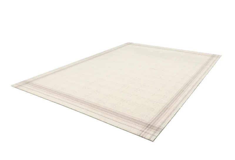 Dywan Agnella Agnus Loreta szary widok z boku.webp