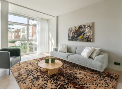 Dywan wełniany Agnella Isfahan Paulus miedziany w aranżacji