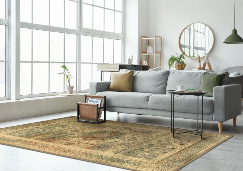 Dywan Dywilan Omega MAMLUK KREMOWY wełniany _dywanywitek_pl_2