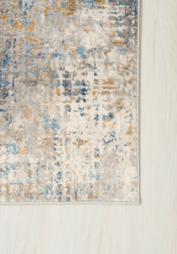 Dywan nowoczesny Portland Hil G512B white/d_blue wzór