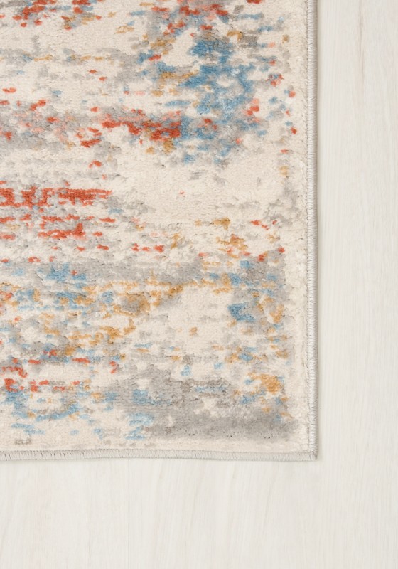 Dywan nowoczesny Portland G509C white/salmon wzór