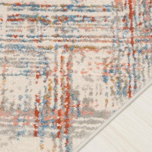 Dywan nowoczesny Portland Hik G505C white/salmon runo