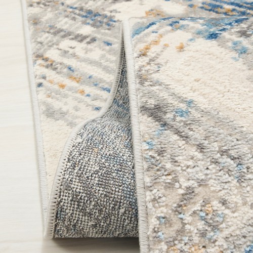 Dywan nowoczesny Portland G505B white/d_blue spód