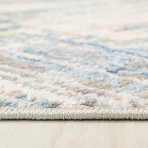 Dywan nowoczesny Portland G505B white/d_blue obszycie