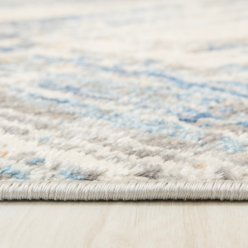 Dywan nowoczesny Portland G505B white/d_blue obszycie