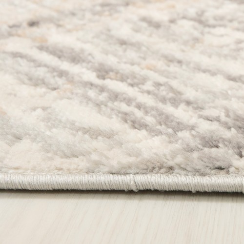 Dywan nowoczesny Portland G505A white/d_vizon  obszycie