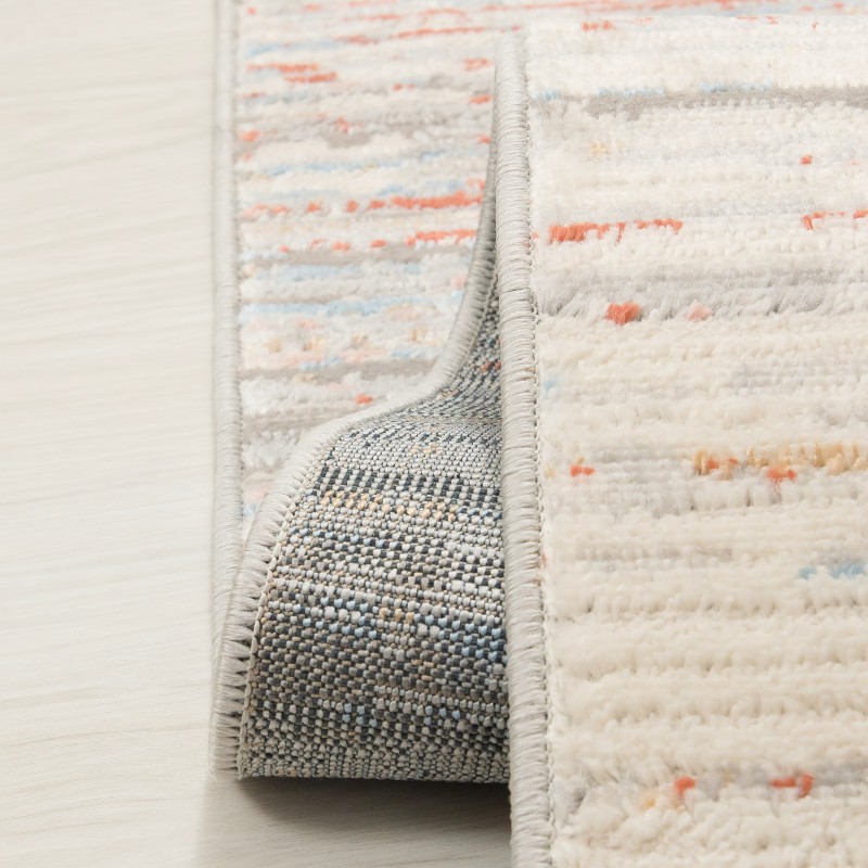 Dywan nowoczesny Portland G501C white/salmon spód