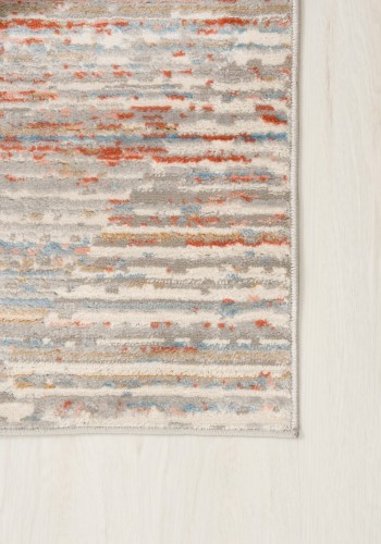 Dywan nowoczesny Portland G501C white/salmon wzór