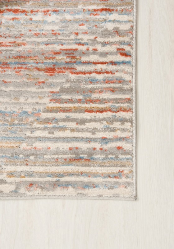 Dywan nowoczesny Portland G501C white/salmon wzór