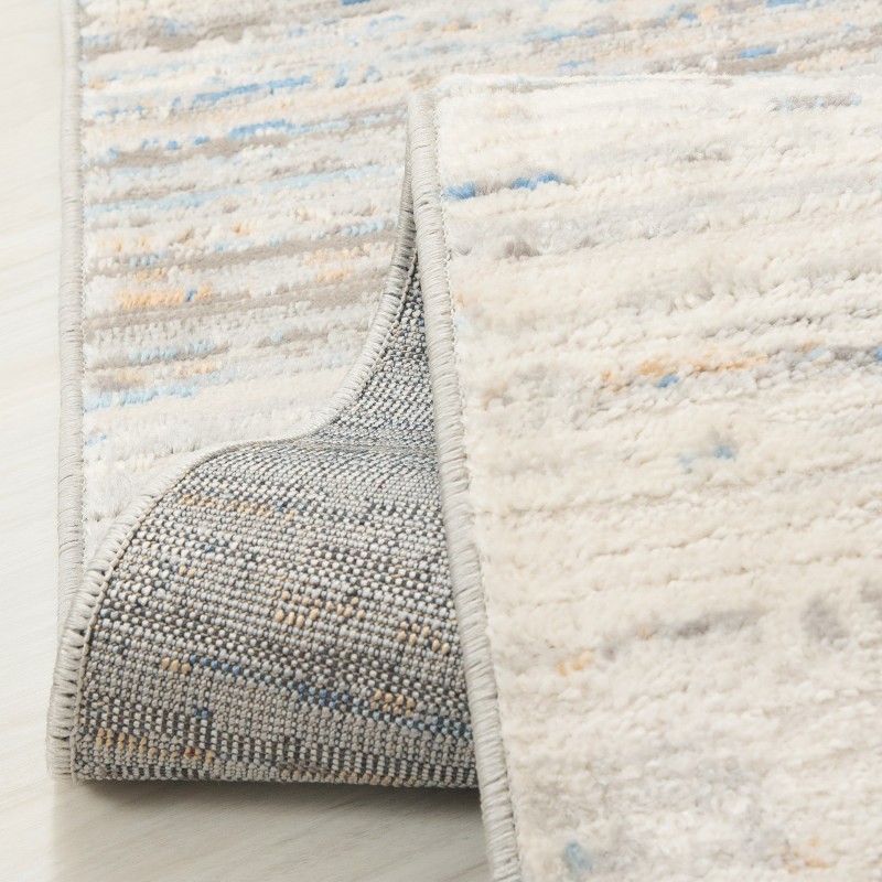 Dywan nowoczesny Portland Hil G501B white/d_blue runo i spód