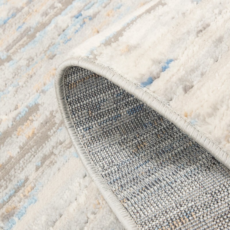 Dywan nowoczesny Portland Hil G501B white/d_blue spód