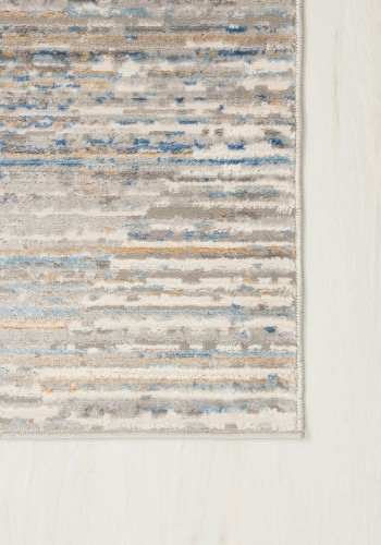 Dywan nowoczesny Portland Hil G501B white/d_blue struktura