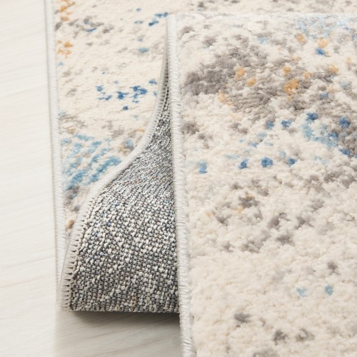 Dywan nowoczesny Portland Hil G500B white/d_blue  runo i spód