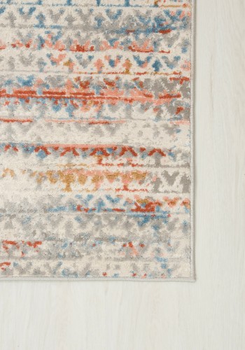 Dywan vintage Portland G494C white/salmon zbliżenie wzoru