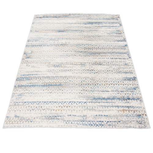 Dywan vintage Portland G494B white/d_blue  rzut z góry