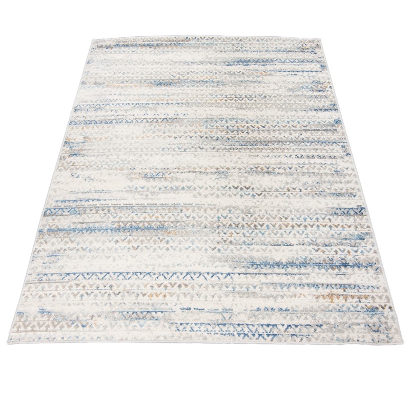 Dywan vintage Portland G494B white/d_blue  rzut z góry