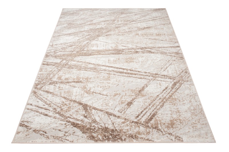 Dywan nowoczesny Portland D002E white/vizon rzut z góry