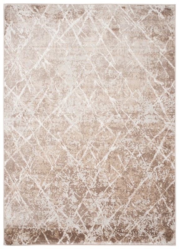 Dywan nowoczesny Portland D054E white/vizon