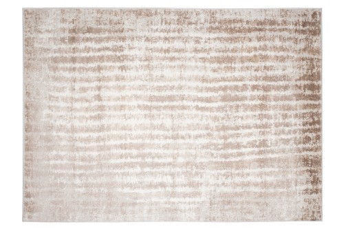Dywan nowoczesny Portland D156E white/vizon  rzut z boku