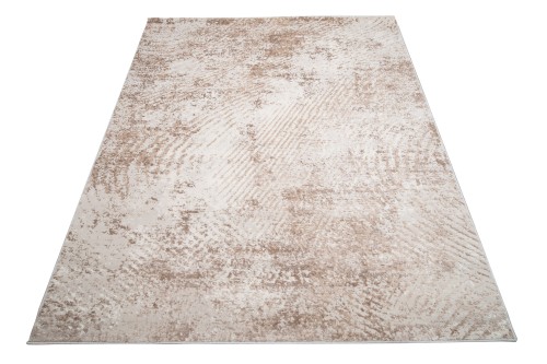 Dywan nowoczesny Portland D161E white/vizon rzut ze skosa