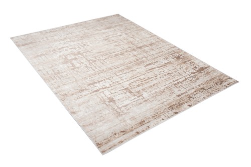 Dywan nowoczesny Portland D175E white/vizon rzut z boku