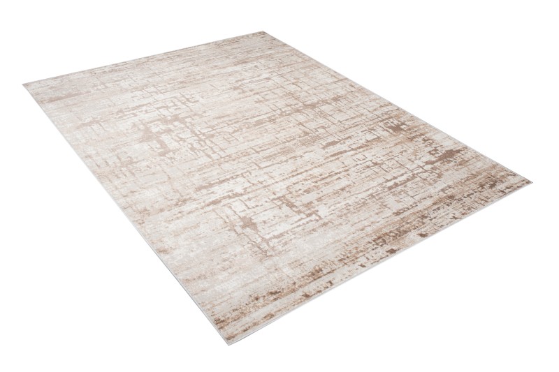 Dywan nowoczesny Portland D175E white/vizon rzut z boku