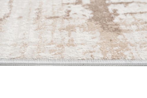 Dywan nowoczesny Portland D175E white/vizon obszycie