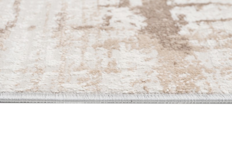 Dywan nowoczesny Portland D175E white/vizon obszycie