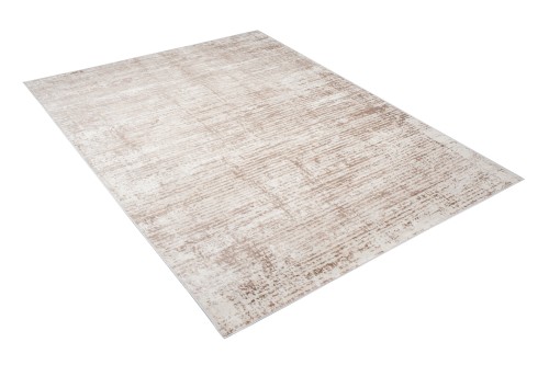 Dywan nowoczesny Portland D177E white/vizon rzut z boku