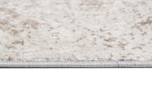 Dywan geometryczny Portland D189E white/vizon obszycie