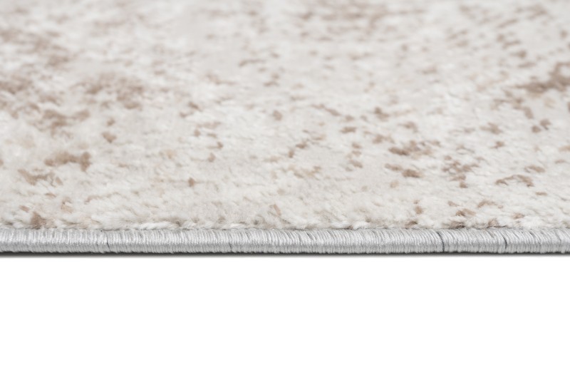 Dywan geometryczny Portland D189E white/vizon obszycie