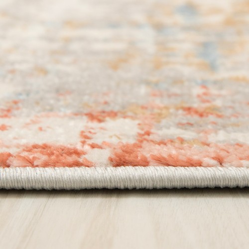 Dywan nowoczesny Portland G512C white/salmon obszycie