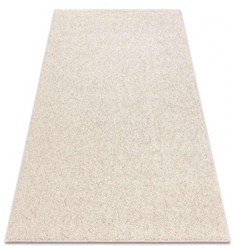 Dywan płaskotkany Casablanca Washable 71511056 melanż kremowy - rzut ukośny