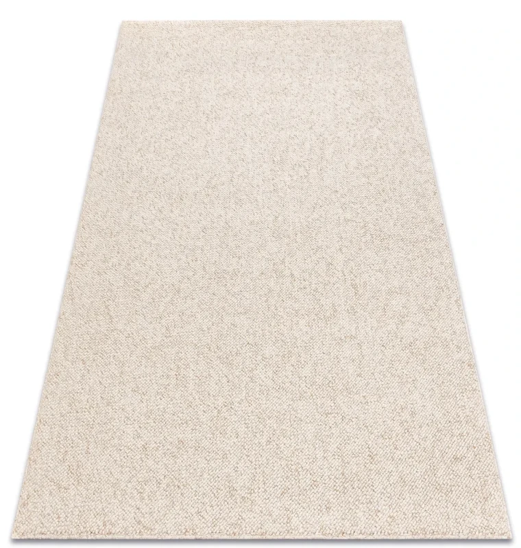 Dywan płaskotkany Casablanca Washable 71511056 melanż kremowy - rzut ukośny