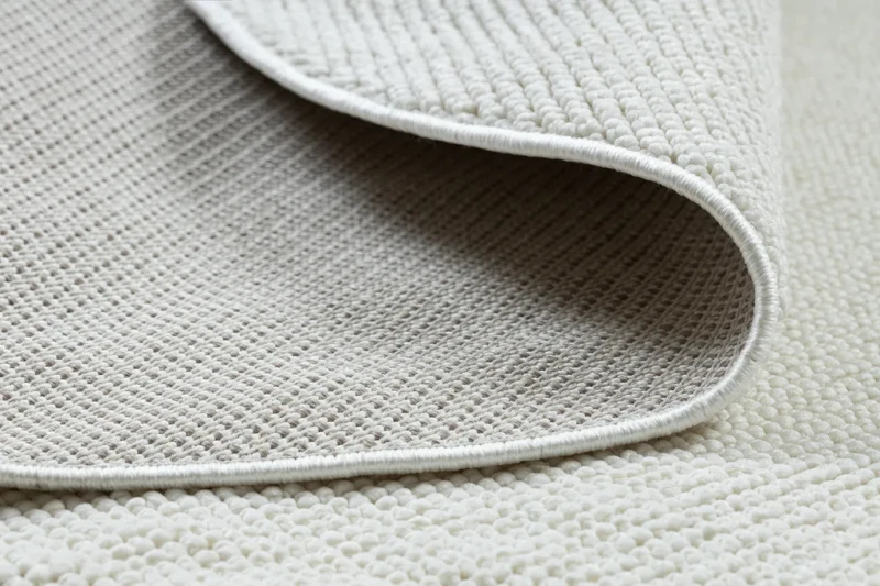 Dywan okrągły płaskotkany Casablanca Plus krem - spód
